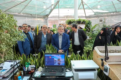  بهره برداری از مرکز مشاوره و امداد گل و گیاه در پارک نیلوفر آبی 