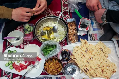 گزارش تصویری | حوالی افطار