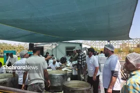 طبخ و توزیع ۳۴ هزار پرس غذای گرم در حاشیه شهر مشهد به&zwnj;مناسبت عید غدیر ۱۴۰۴ + فیلم
