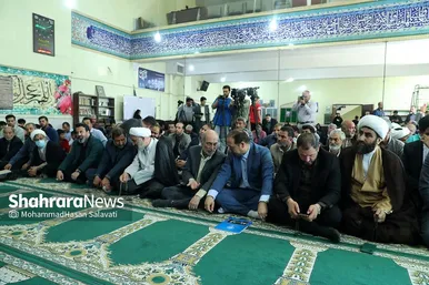 عکس‌هایی از آغاز عملیات اجرایی و افتتاح ۳۳ پروژه شهری در منطقه ۳ شهرداری مشهد