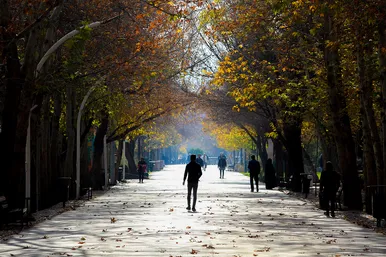 طبیعت پاییزی در مشهد