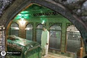 ویدئو | نماهنگی از حضور رئیس جمهور شهید در حرم مطهر رضوی