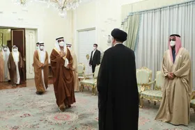 رئیسی در دیدار با شیخ طحنون: از توسعه روابط استقبال می&zwnj;کنیم