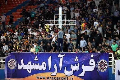 لیگ برتر فوتسال | مسابقه فرش آرا مشهد و  زندی بتن کلاردشت