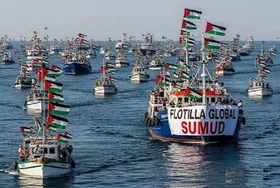 ایران حمله به کاروان &laquo;الصمود&raquo; و دستگیری فعالان حامی فلسطین را محکوم کرد