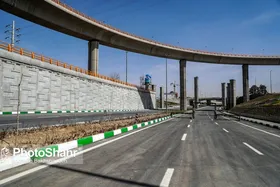 بهره&zwnj;برداری از چپ&zwnj;گرد آزادگان از سمت چناران به بزرگراه آیت&zwnj;الله هاشمی رفسنجانی، تابستان ۱۴۰۰