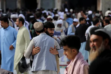 نماز عید فطر در مسجد جامع هرات