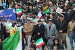 آغاز چهل و یکمین حضور پرشور مردم انقلابی مشهد در راهپیمایی ۲۲ بهمن