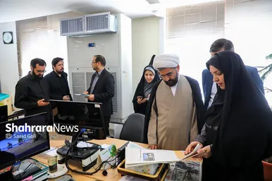 بازدید اعضای شورای اسلامی شهر مشهد از روزنامه شهرآرا