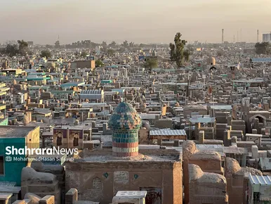 گزارش تصویری | «وادی السلام»، بزرگ‌ترین قبرستان جهان