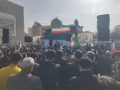 اجتماع بزرگ مردم مشهد در سوگ شهادت رهبر انقلاب اسلامی برگزار شد