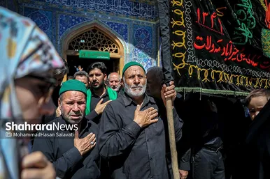 گزارش تصویری | عزاداری شهادت امام رضا (ع) در حرم مطهر رضوی