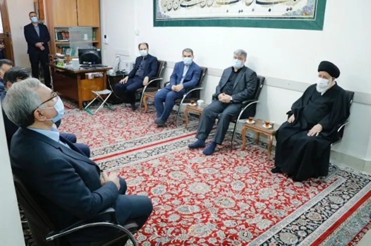 دیدار وزیر بهداشت درمان و آموزش پزشکی با نماینده ولی فقیه در استان خراسان رضوی