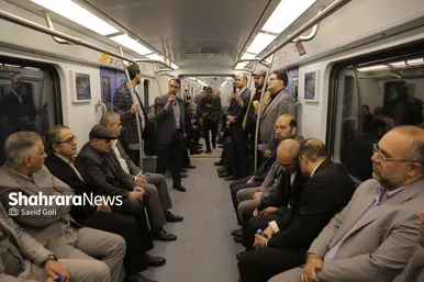 گزارش تصویری | بازدید میدانی مدیران شهرداری مشهد از فعالیت فاز یک خط سه مترو (۵ خرداد ۱۴۰۴)