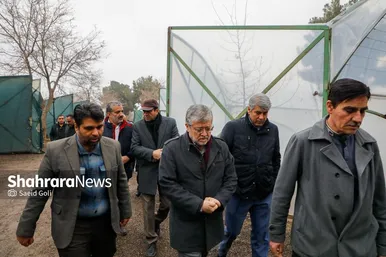گزارش تصویری | بازدید شهردار مشهد مقدس از مرکز تولیدات گل و گیاه سازمان پارک‌ها