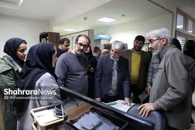 گزارش تصویری |  بازدید وزیر فرهنگ و ارشاد اسلامی از مؤسسه فرهنگی شهرآرا (۲۶ دی ۱۴۰۳)