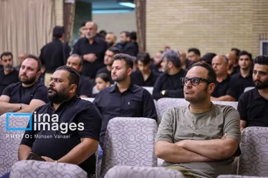 عکس‌هایی از مراسم ترحیم شهید «علیرضا تنابنده» برادرزاده محسن تنابنده