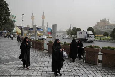 الودگی شدید هوا در مشهد