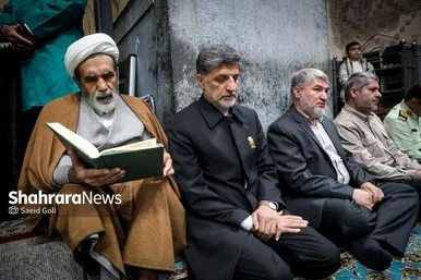گزارش تصویری | مراسم چهلمین روز شهادت وزیر اطلاعات دولت چهاردهم در حرم مطهر رضوی برگزار شد (۱۰ اردیبهشت ۱۴۰۵)