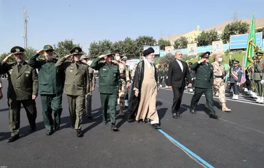مراسم مشترک دانش‌آموختگی دانشجویان دانشگاه‌های افسری نیروهای مسلح