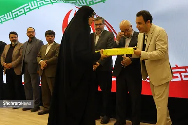آیین آغاز عملیات اجرایی دوربرگردان غربی و اصلاح هندسی بزرگراه هاشمی رفسنجانی مشهد