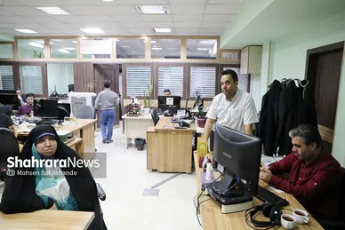 بازدید عضو شورای اسلامی شهر مشهد از موسسه فرهنگی شهرآرا