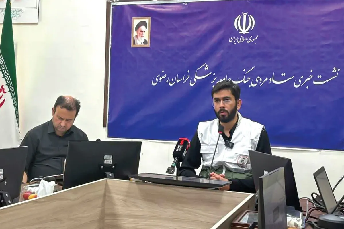 جذب داوطلب در ستاد مردمی جنگ جامعه پزشکی خراسان رضوی
