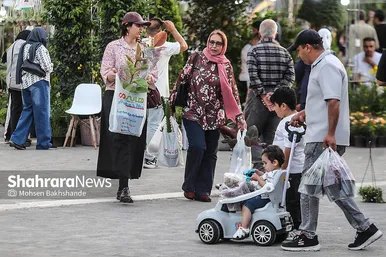 گزارش تصویری | افتتاح بیست‌وسومین نمایشگاه گل و گیاه مشهد