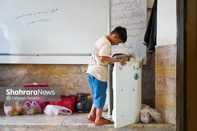 گزارش تصویری | اسکان زائران نوروزی در مدارس مشهد