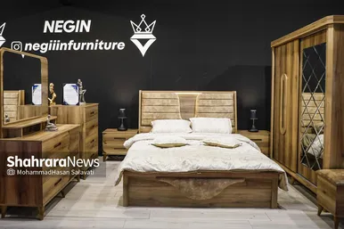 گزارش تصویری | نمایشگاه بین‌المللی مبلمان، لوستر و دکوراسیون داخلی در مشهد