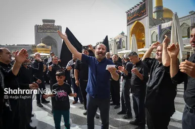 گزارش تصویری | شهادت امام رضا (ع) در حرم مطهر رضوی - ۲