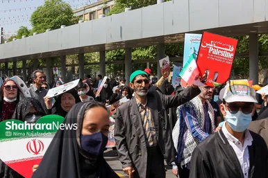 راهپیمایی روز جهانی قدس در مشهد