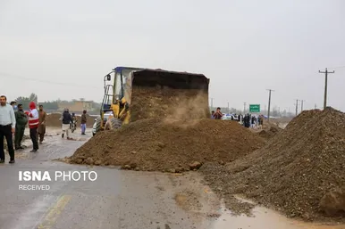 سیل در جنوب کرمان