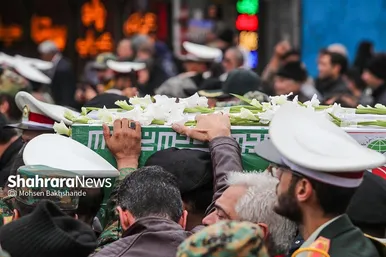 گزارش تصویری | مراسم تشییع پیکر «شهید خموشی» از شهدای حادثه تروریستی تفتان