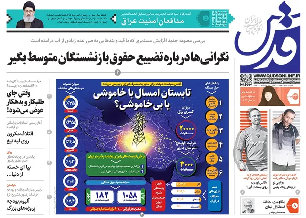 صفحه نخست روزنامه‌های کشور - دوشنبه ۲۳ خرداد ۱۴۰۱