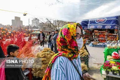 میدان تجریش در آستانه نوروز ۱۴۰۳