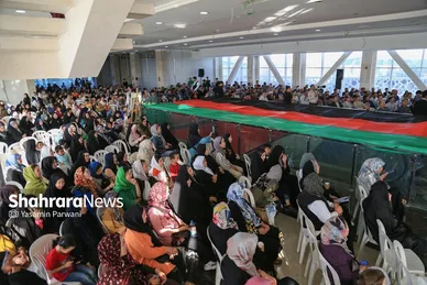 عکس‌هایی از گرامیداشت روز جهانی «فرهنگ هزاره‌ای» در مشهد