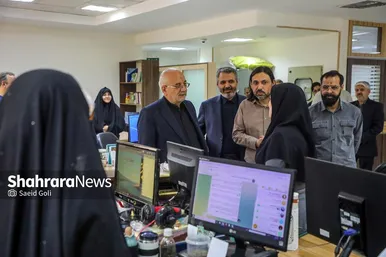 گزارش تصویری | بازدید استاندار خراسان رضوی و رییس شورای اسلامی شهر مشهد از موسسه فرهنگی شهرآرا