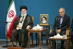 دیدار رئیس جمهور و اعضای هیئت دولت چهاردهم با رهبر معظم انقلاب | آیت‌الله خامنه‌ای: رئیس‌جمهور برای انتخاب وزیران با من مشورت کردند|حتماً به میان مردم و به سفر‌های استانی بروید+ فیلم و عکس