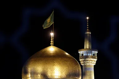  مراسم تحویل سال 1401 در حرم مطهر رضوی