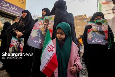 گزارش تصویری | مراسم تشییع پیکر مطهر شهید مدافع امنیت «مهدی ظریف» در مشهد ۳