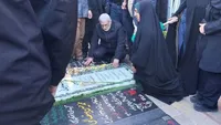 ادای احترام سردار قاآنی به شهید حاج قاسم سلیمانی در گلزار شهدای کرمان (۱۳ دی ۱۴۰۴) + فیلم