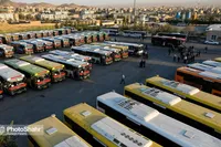 اعزام ۱۶۵ دستگاه اتوبوس و ون از مشهد برای خدمت به زائران اربعین