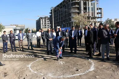 آغاز عملیات اجرایی احداث چهارراه شهید محسن کاشانی در مشهد
