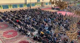 اقامه نماز عید سعید فطر در محله گلشهر (۲۲ فروردین ۱۴۰۳) + فیلم