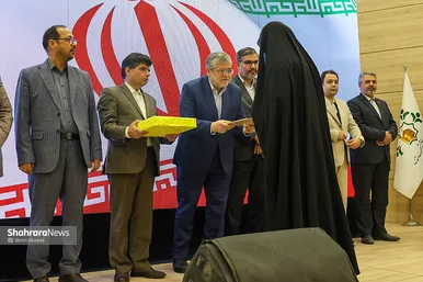 آیین آغاز عملیات اجرایی دوربرگردان غربی و اصلاح هندسی بزرگراه هاشمی رفسنجانی مشهد