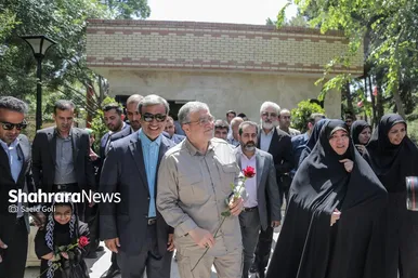 گزارش تصویری | آیین بهره‌برداری از بوستان بانوان «نصرت» مشهد (۲ تیر ۱۴۰۴)
