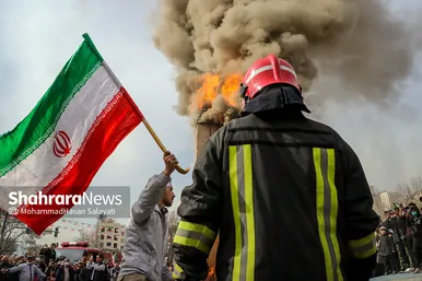 راهپیمایی خودرویی ۲۲ بهمن در مشهد - ۲