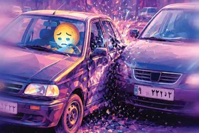 تلفن همراه جزو اولین علت&zwnj;های بروز تصادفات در مشهد | خاموش تا مقصد!
