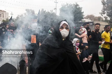 عزاداری روز شهادت امام رضا علیه اسلام در مشهد